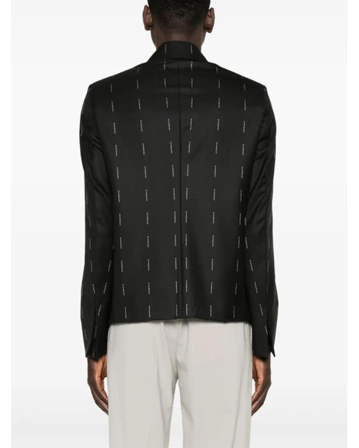 Veste À Logo En Jacquard Givenchy pour homme en coloris Black