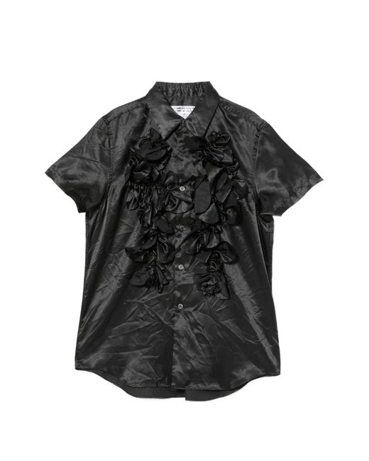 Comme des Garçons Black Floral Shirt