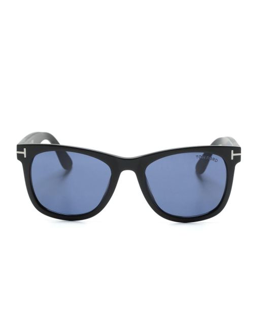 Tom Ford Kevyn Sonnenbrille mit eckigem Gestell in Blue für Herren
