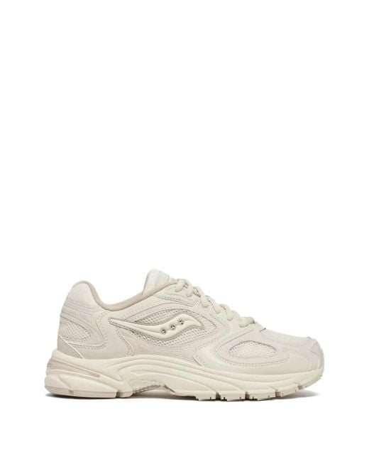Saucony White Grid Jazz 9 Sneakers for men