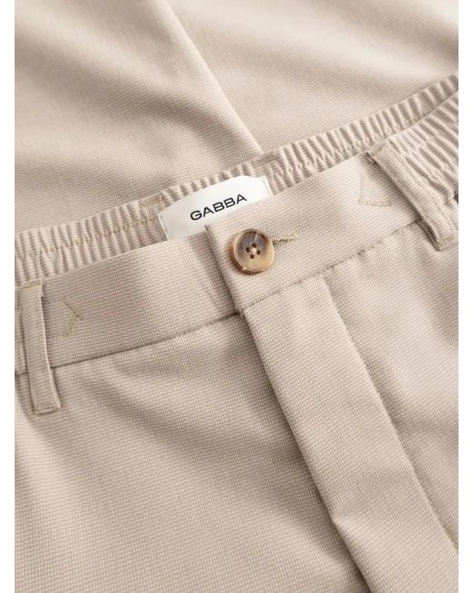 Gabba Natural Monza Tasca Deme Trousers for men