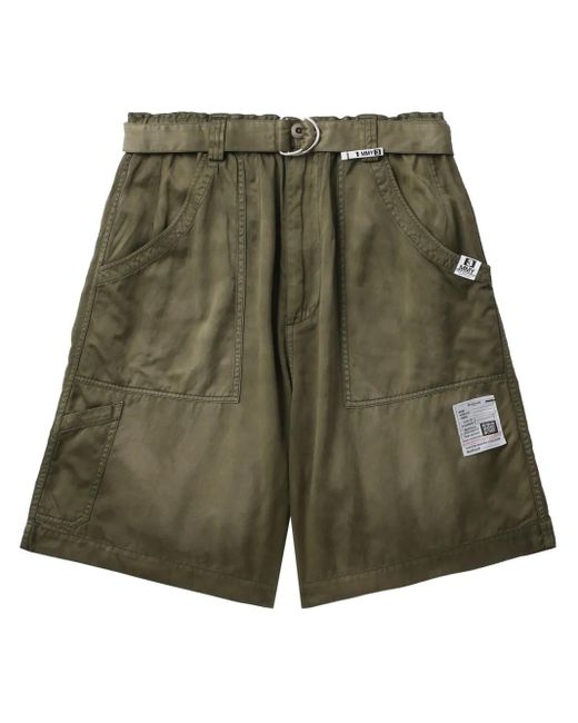 メンズ Maison Mihara Yasuhiro Repair ショートパンツ Green