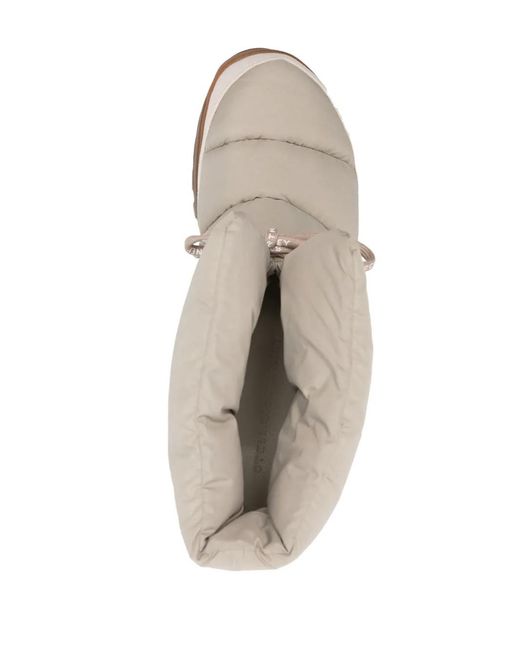 Stella McCartney Natural Trace Padded Ankle Boots