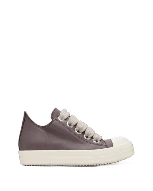 Rick Owens Gray Jumbolace Sneakers for men