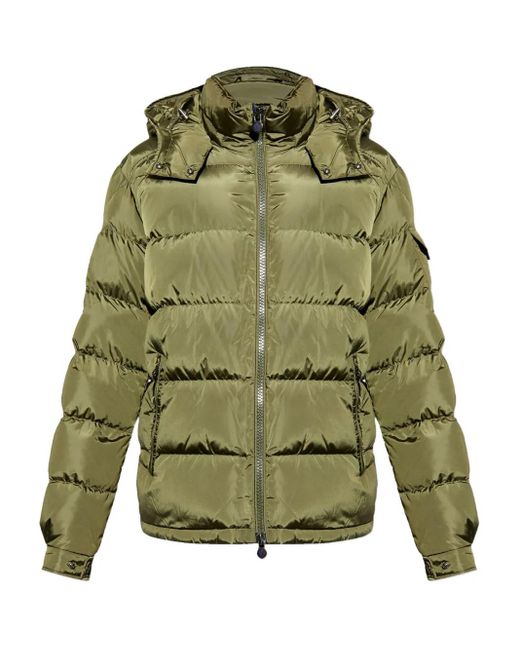 Moncler Green Maya Short Down Jacket for men
