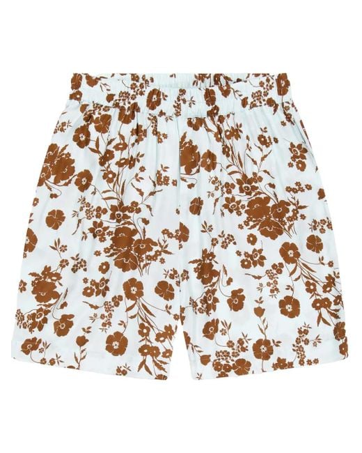 Laneus White Klassische Bermudas