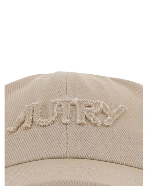 Autry Natural Jute Cotton Baseball Cap for men