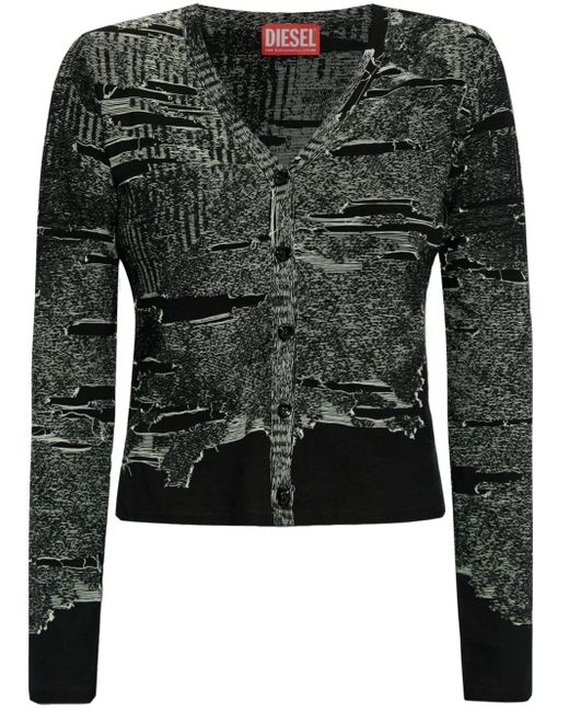 DIESEL Black M-Alima-L Cardigan