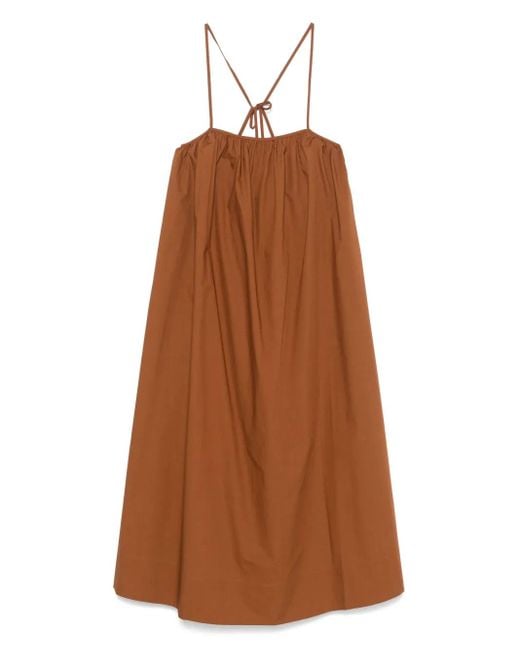 Soeur Brown Arielle Midi Dress