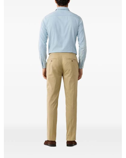 Hackett Natural Elasticated-Waistband Chinos for men