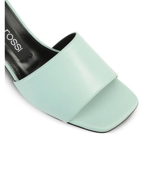 Sergio Rossi White Si Rossi Sandals