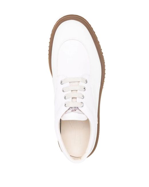 Hogan White Untraditional Low-Top Sneakers for men