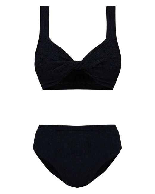 Hunza G Black Jamie Bikini Set