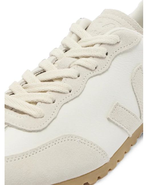 Veja White Gt Leather Natural Sneakers for men