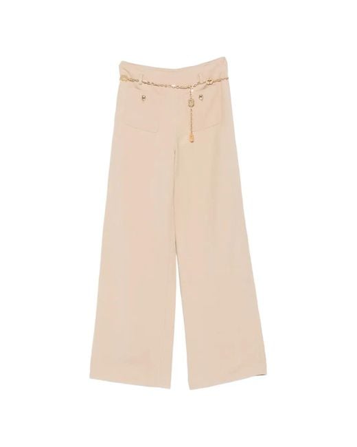 Maje Flared Broek in het White