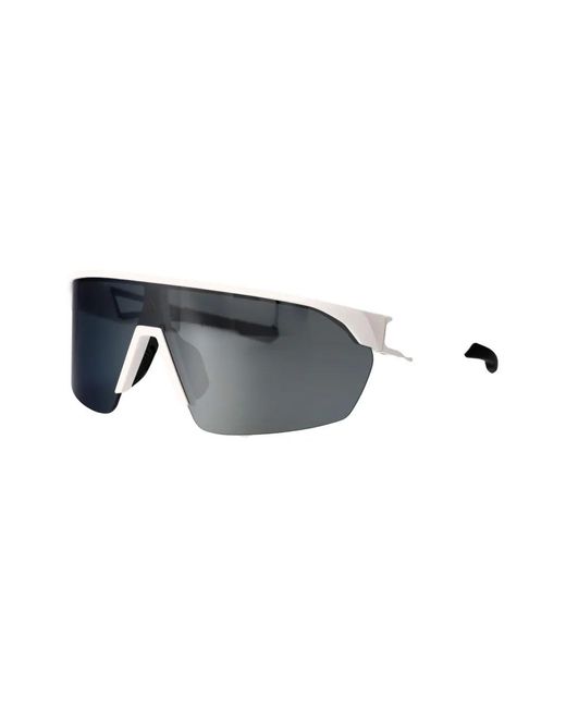 Adidas Gray Shield-Frame Sunglasses for men