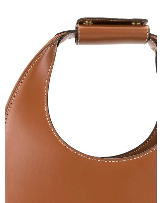 Staud Brown Borsa "Moon" Mini