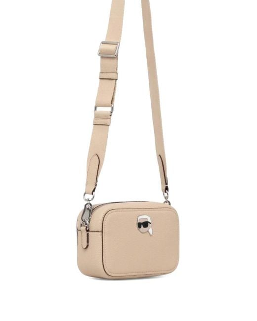 Karl Lagerfeld Natural Ikon Crossbody Bag