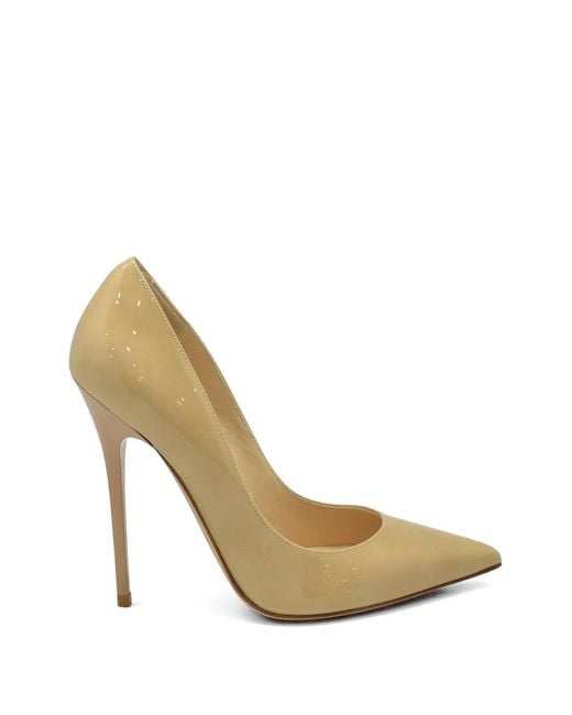 Jimmy Choo Metallic Anouk Pointed-Toe Heeled Pumps