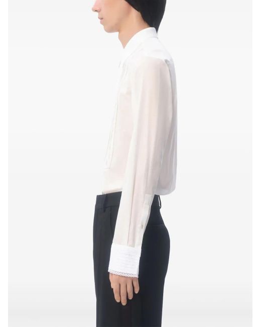 Valentino Garavani White Cotton Shirt for men