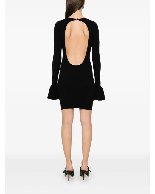 ROTATE BIRGER CHRISTENSEN Black Knitted Mini Dress