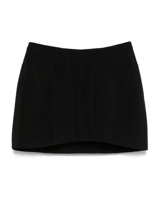 Mugler テーラード ミニスカート Black