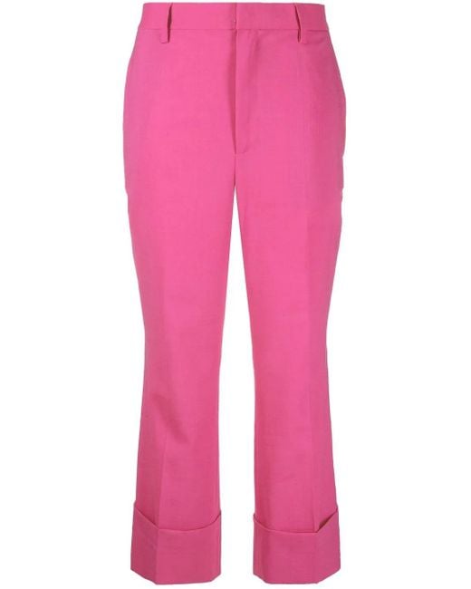 DSquared² Pink Klassische Cropped-Hose