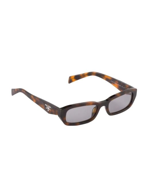 Prada Gray Symbole Sunglasses