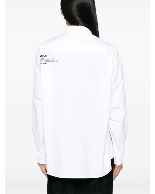Aape By A Bathing Ape Overhemd in het White voor heren