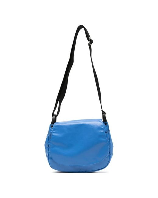 Jack Gomme Blue Adjustable-Strap Shoulder Bag