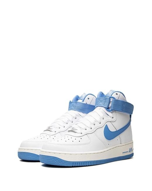 Nike Blue Air Force 1 High Mns "University" Dx3805 100"