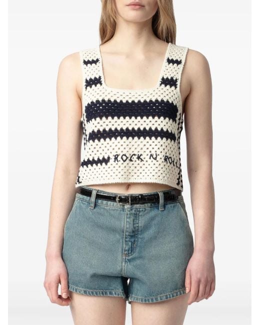 Zadig & Voltaire Dillie トップ Black