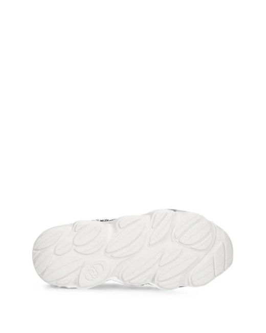 Liu Jo White Perforated Drawstring Sandals