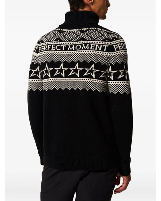 Pull À Col Roulé Perfect Moment pour homme en coloris Black