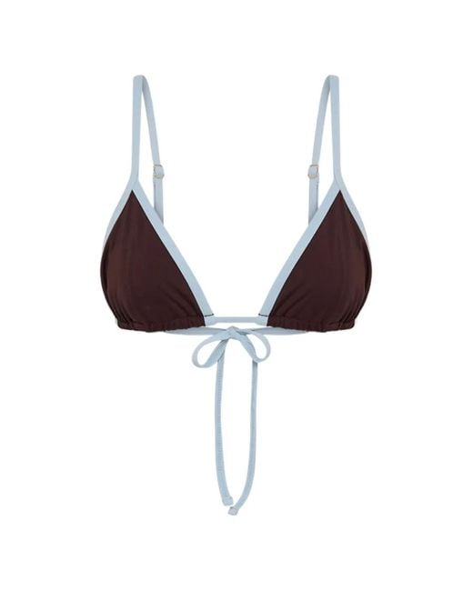 Myra Swim Brown Jhane Triangle Bikini Top