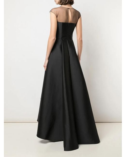 Sachin & Babi Black Blakely High-Low Gown