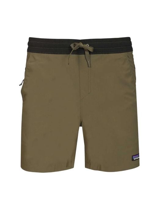 Patagonia Green Baggies Drawstring Shorts for men