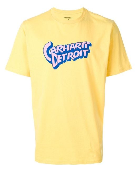 Carhartt Yellow Doctor Detroit T-shirt for men