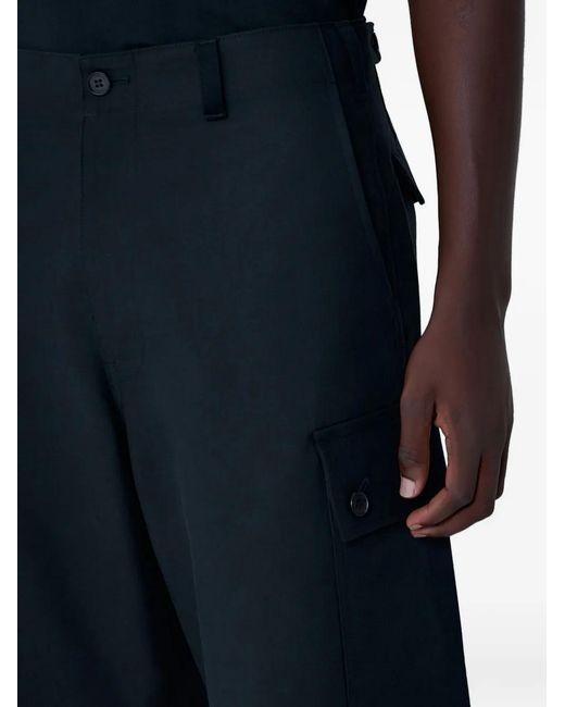 Comme des Garçons Black Wide-Leg Cargo Trousers for men