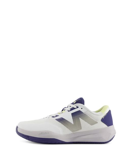 New Balance White Fuelcell 796V4 Triangle Logo Sneakers