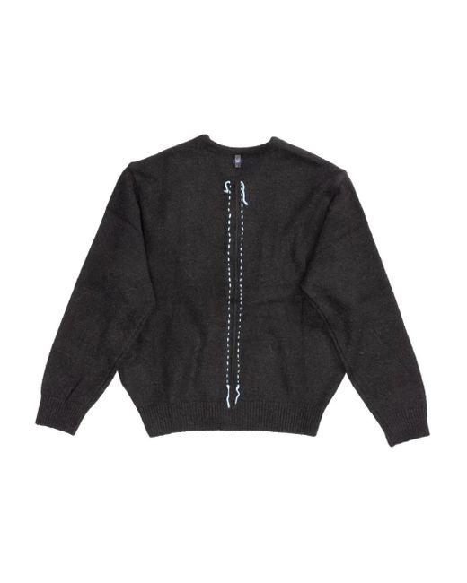 Adererror Black Button-Detail Cardigan for men