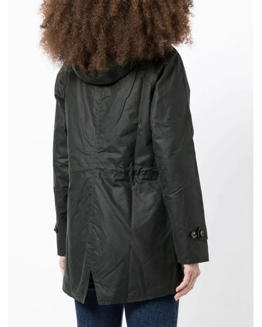 Barbour Black Cannich Waxed Jacket