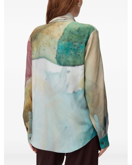 RETORI Green V-Neck Shirt