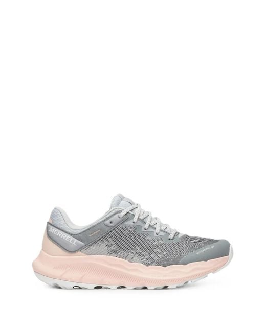 Merrell White Antora 4 Waterproof Sneakers