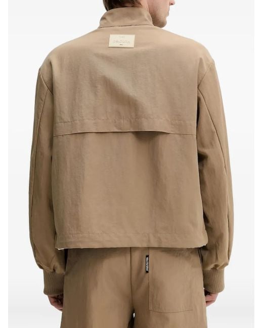 Won Hundred Natural Zip-Fastening Ribbed-Cuff Jacket for men