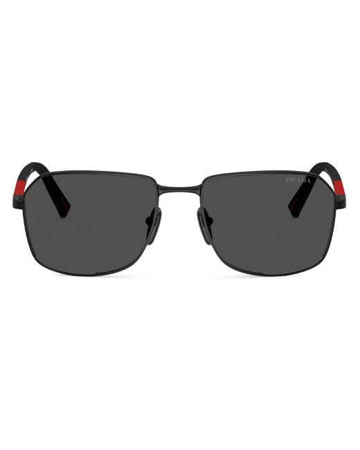 Occhiali Da Sole Linea Rossa di Prada Linea Rossa in Black da Uomo