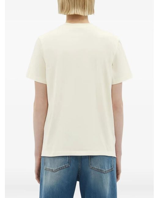 MSGM ロゴ Tシャツ White