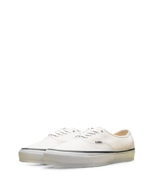 Vans White Authentic 44 Siped Vibram Sneakers for men