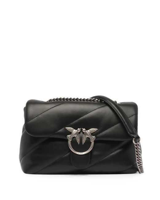 Pinko Black Medium Love Classic Puff Shoulder Bag