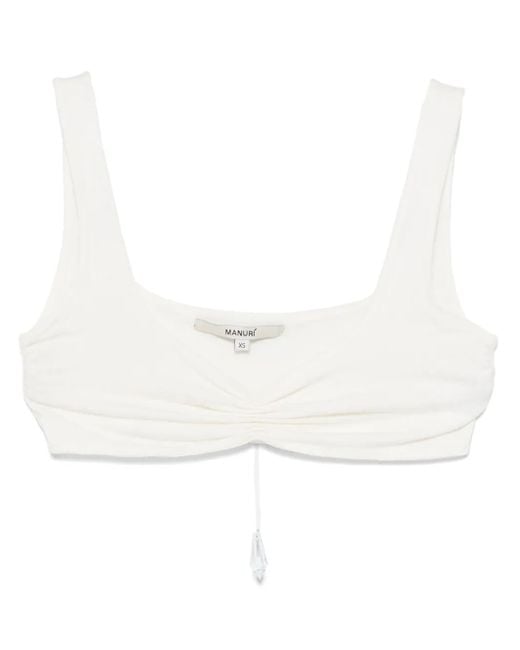 MANURI White Nina 2.5 Bralette